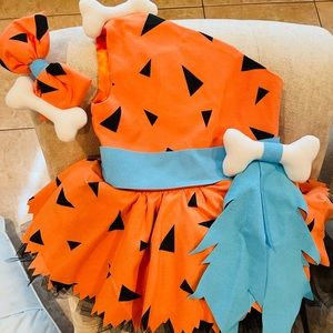 Pebbles toddler costume